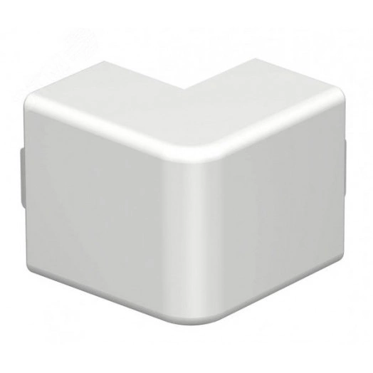 Крышка внешнего угла кабельного канала WDK 25x40 мм (ПВХ, белый)