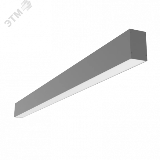 Светильник светодиодный ДСО-20Вт IP40 1900Лм 3000К X-Line металлик 1м
