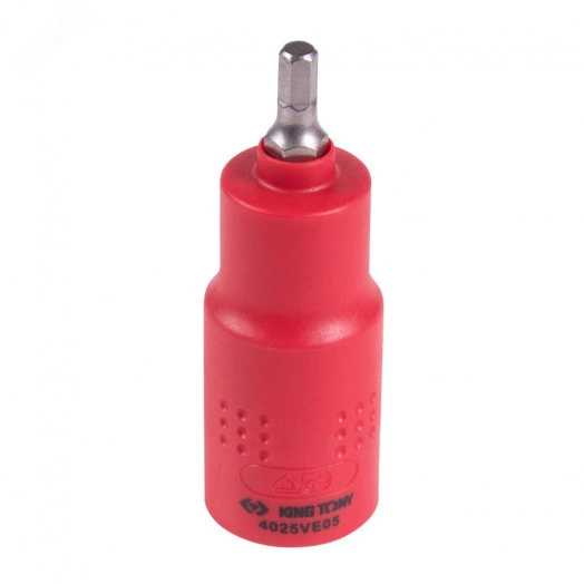 Насадка (бита) торцевая диэлектрическая 1/2'' HEX 5 мм L = 75 мм