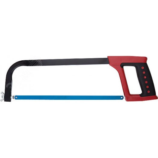 Ножовка по металлу 300 мм, пластиковая прорезиненная ручка