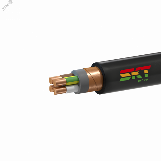 Кабель силовой ВВГЭ 4х6ок(N)-1 ТРТС