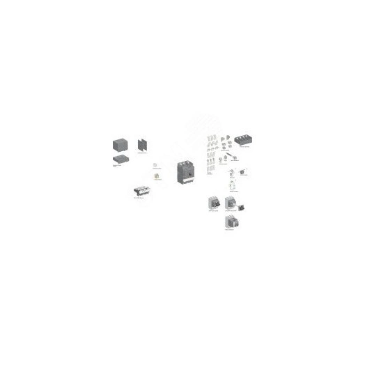 Заглушка клеммная для последовательного соединения NSX400-630