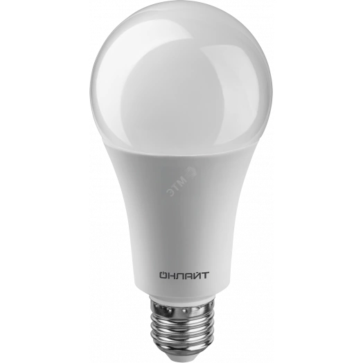 Лампа светодиодная LED 25вт Е27 теплый