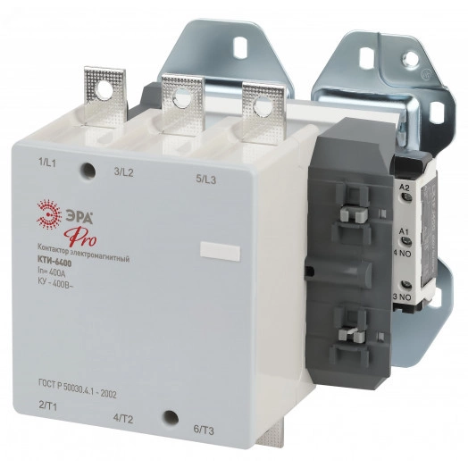 Контактор КТИ-6400 PRO KKT60-400-400-10-E 400А 400В/АС3 ЭРА