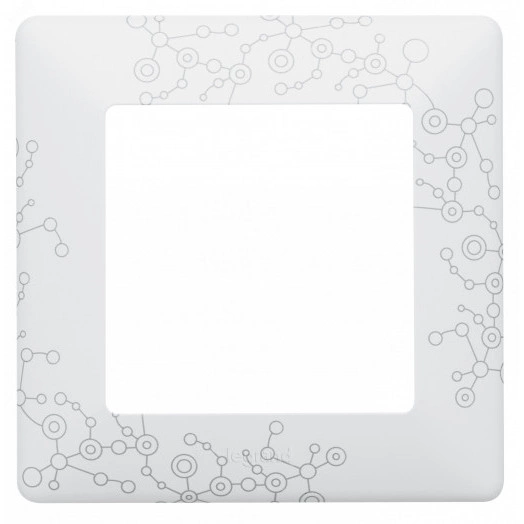 Valena LIFE Рамка 1 пост Эл грей универсальная