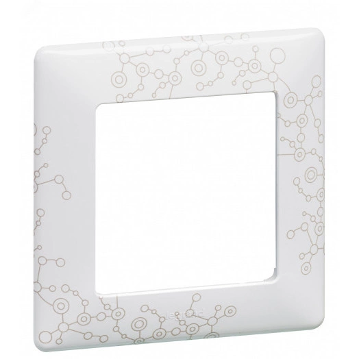 Valena LIFE Рамка 1 пост Эл грей универсальная