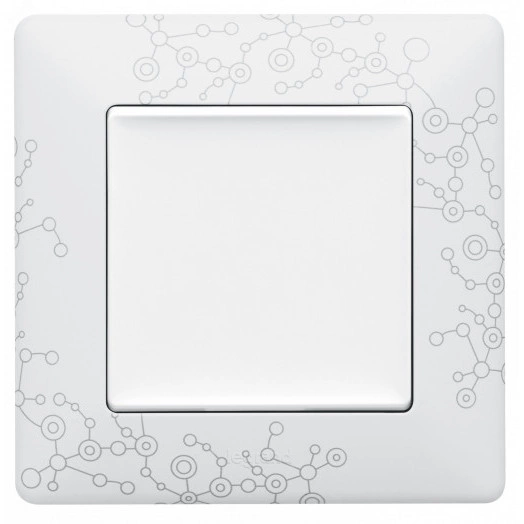 Valena LIFE Рамка 1 пост Эл грей универсальная