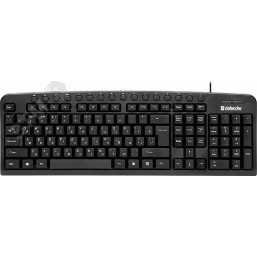 Клавиатура Focus HB-470, мультимедиа,черный