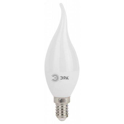Лампа светодиодная LED BXS-11W-827-E14 (диод, свеча на ветру, 11Вт, тепл, E14 (10/100/2800) ЭРА