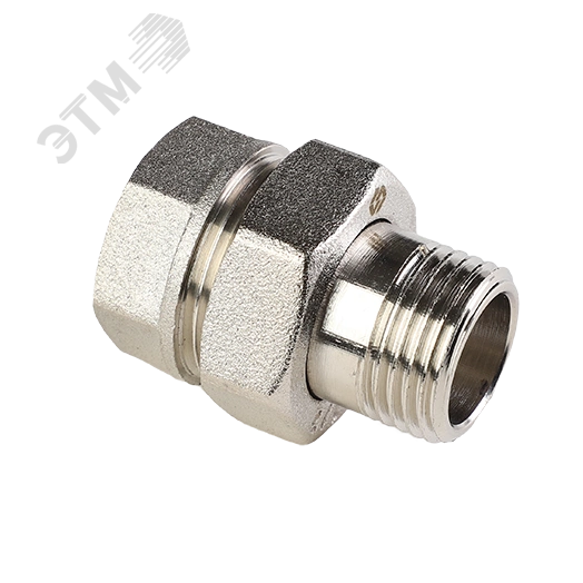 Сгон разъемный ВН 2' прямой (американка), никелированный