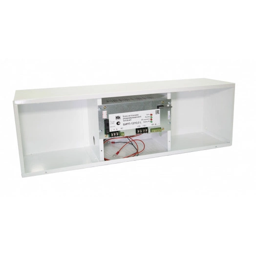 Источник вторичного электропитания БИРП-12/10.0L 12В 10.0А  под 2 АКБ 40 Ач