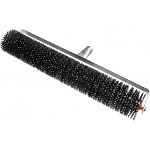 Валик игольчатый ''Мастер'' по бетону на металлической рамке, под удлинитель, пластмассовые иглы 28мм, 105х600мм