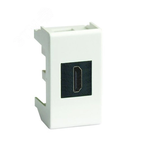 Розетка HDMI Viva белая 1 модуль