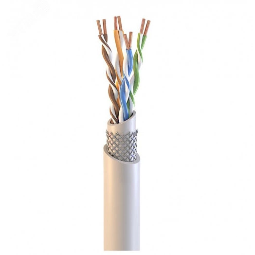 Кабель СегментЛАН F/UTP Cat6 ZHнг(А)-HF К 4х2х0.57