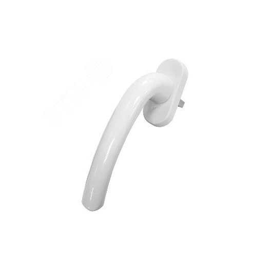 Ручка для пластиковых окон ЛУНА (HOPA) штифт 35 мм белая RAL-9016