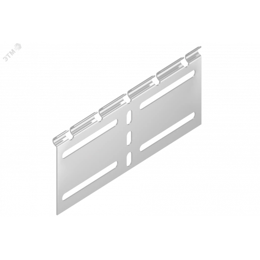 Соединитель регулируемый горизонтальный внешний H=50мм S=1,2мм нерж.