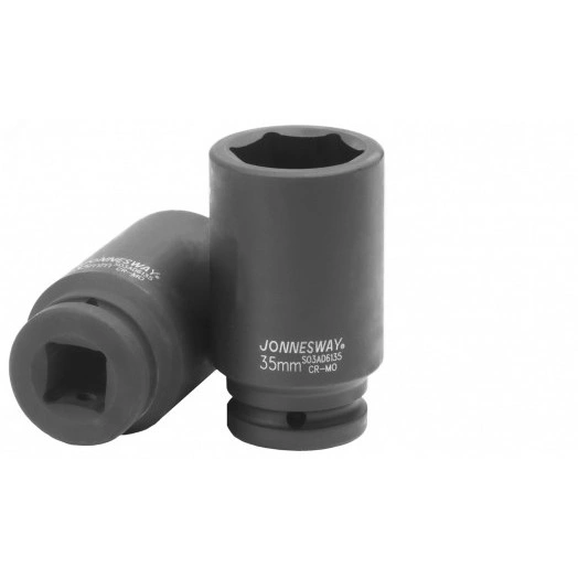 Головка торцевая ударная глубокая 3/4''DR, 35 мм