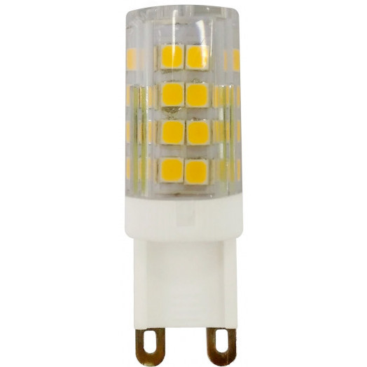 Лампа светодиодная LED JCD-3,5W-CER-827-G9 (диод, капсула, 3,5Вт, тепл, G9) ЭРА (100/1000/30000) ЭРА