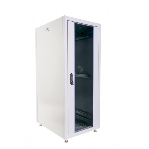 Шкаф телеком напольный ЭКОНОМ 30U (600 ? 800) дверь стекло дверь металл