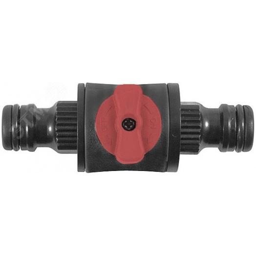 Переходник пластиковый с запорным клапаном (быстросъемное соединение)