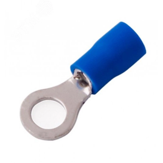 Наконечник кольцевой изолир  6.5 мм 1.5-2.5 кв мм (НКи 2.5-6 НКи2-6) синий