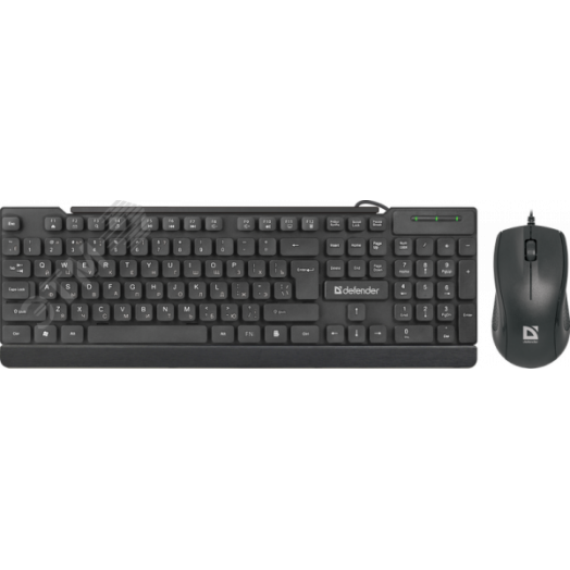 Комплект клавиатуры + мышь York C-777, черный
