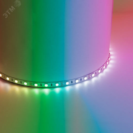 Лента светодиодная LEDх60/м 3м 14.4w/m драйвер 12в RGB