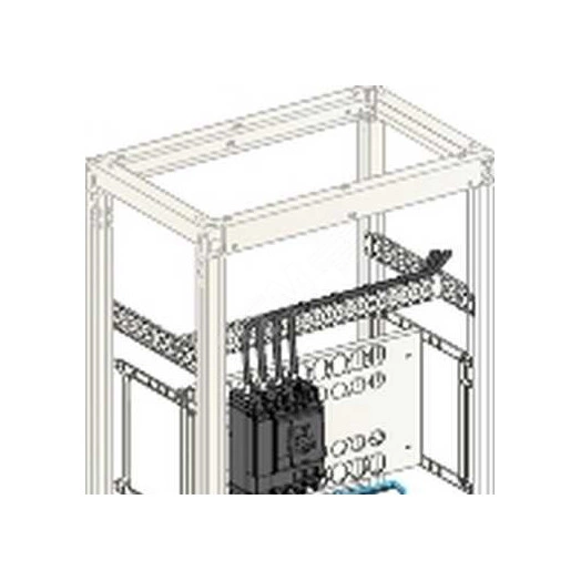 Держатель задних силовых шин