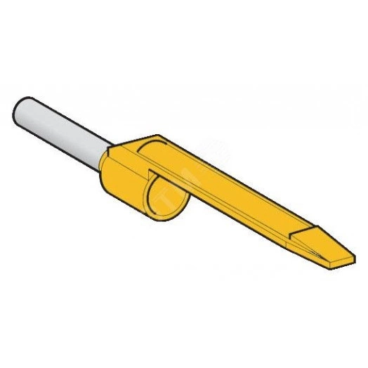 НАКОНЕЧНИК МАРКИРУЕМ СРЕДН 0,25ММ2 ЖЕЛТ