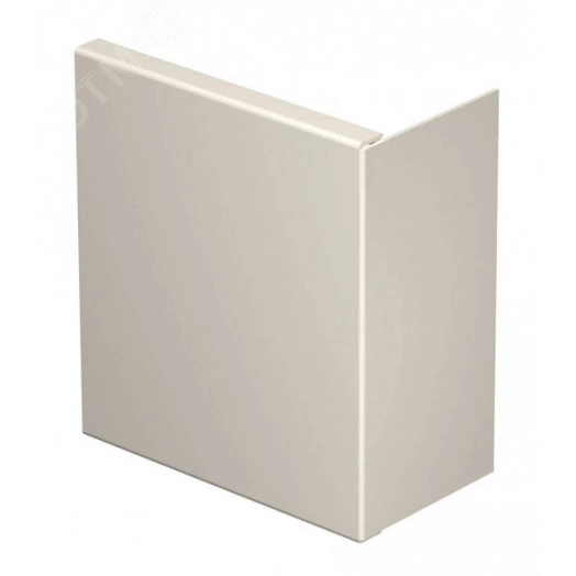 Заглушка кабельного канала торцевая WDK 80x170 мм (ПВХ, кремовый)