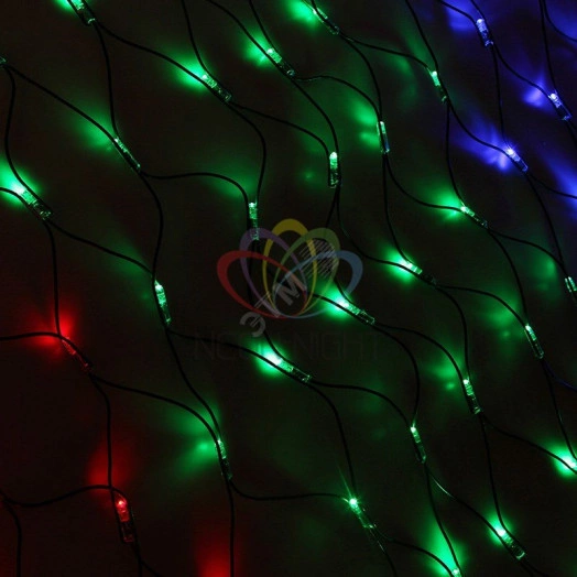 Гирлянда-сеть профессиональная Чейзинг LED 2х1.5м 288LED мульти