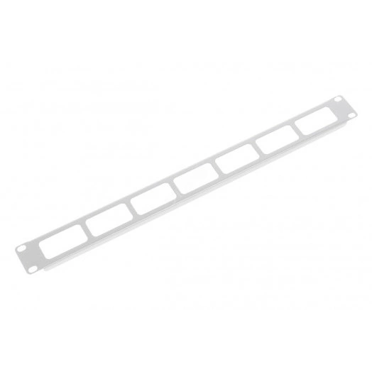 Органайзер кабельный горизонтальный 19' 1U с окнами для кабеля