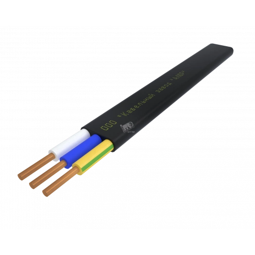 Кабель силовой ППГ-П нг(А)-HF 3х1.5ок-1 однопроволочный черный (барабан)