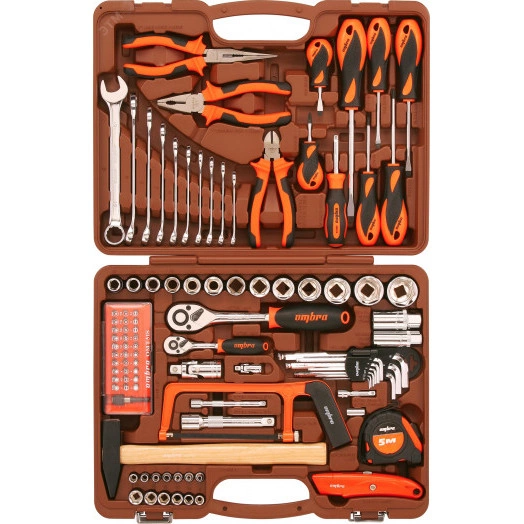 Набор инструмента универсальный 1/4'', 1/2''DR, 101 предмет