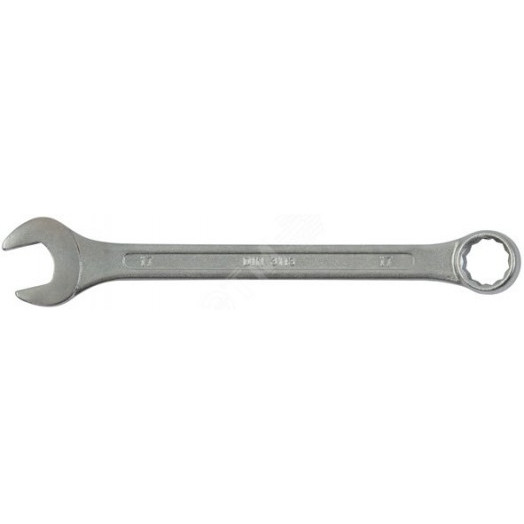 Ключ комбинированный ''Хард'', хромированное покрытие 24 мм