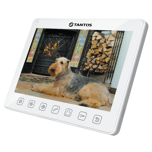 Монитор видеодомоф TFT LCD 10,1 1024x768 PAL/NTSC 2 панели  2 камеры