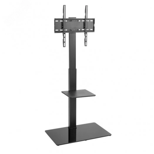 Стойка напольная с кронштейном д/телевизора 32-55 дюйм доп.полка Profi