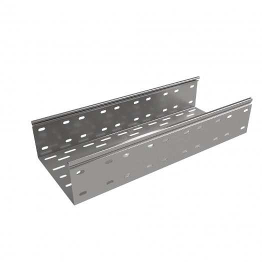 Лоток перф. 80х300х1,2 L3000 мм Стандарт ПЛЮС INOX304