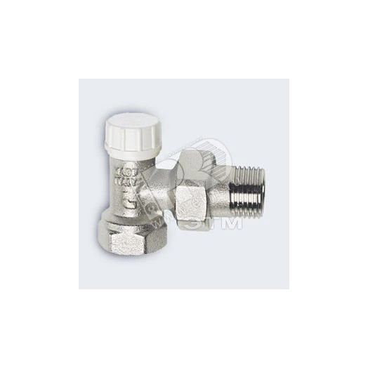 Вентиль на обратную подводку угловой 3/4' ВН