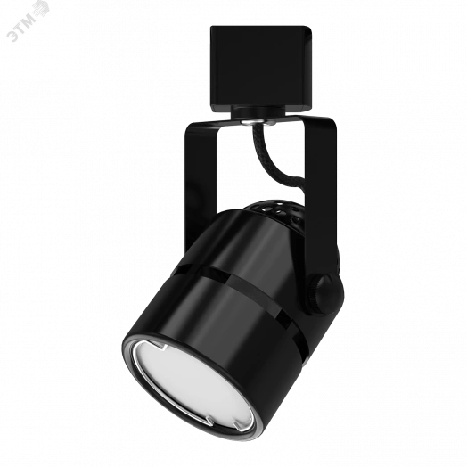 Светильник трековый однофазный ДПО под лампу GU10 IP20 черный 60х145 мм цилиндр 220 В Track Gauss