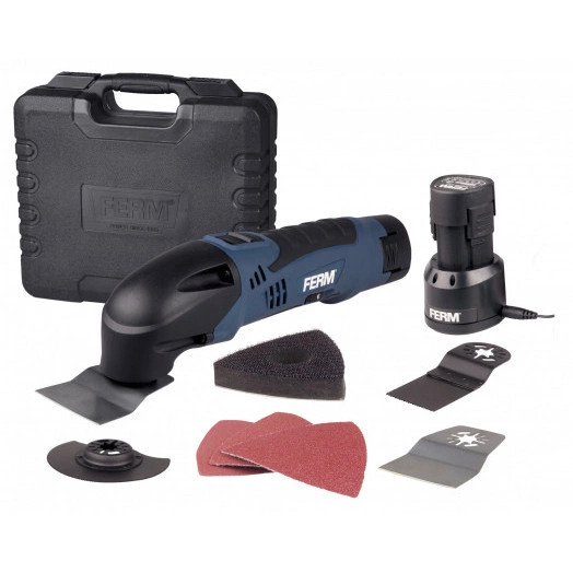 Инструмент многофункциональный (реноватор) аккумуляторный OTM1006 5000-18000 об/мин 12 В 1.5 Ач 2 аккумулятора кейс