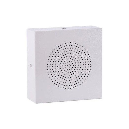 Громкоговоритель настенный, 6/3/1,5/0,75 Вт, 160х160х60 мм металлический вандалозащищенный