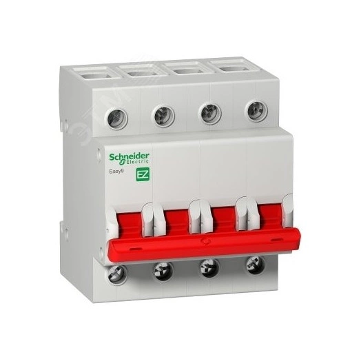 Выключатель нагрузки 4п 100А EASY 9