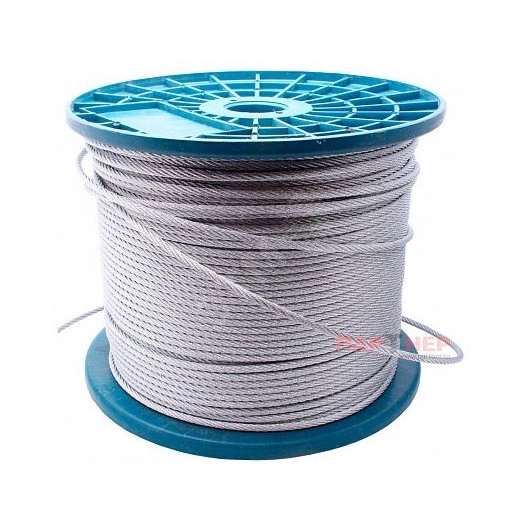 Трос 8,0 мм стальной оцинкованный (110м)