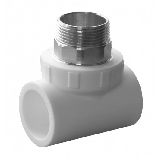 Тройник полипропиленовый PPR комбинированный НР 32х 3/4'