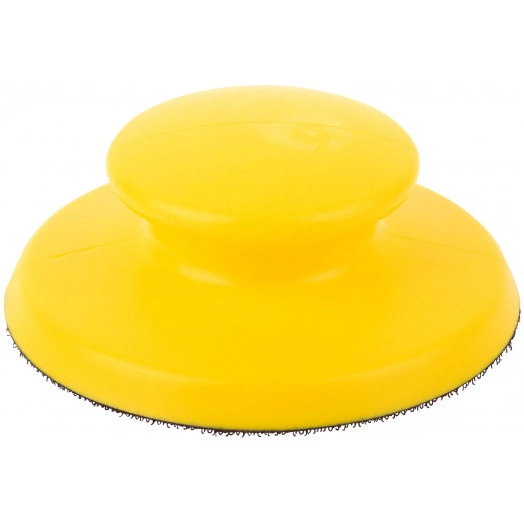 Блок шлифовальный ручной круглый 125 мм под липучку