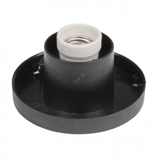 Основание для садово-парковых светильников. Тип   соединения с рассеивателем - посадочный.          Встроенный патрон Е27. Материал - пластик. Цвет   черный. Упаковка - картон.UFP-А02BE BLACK