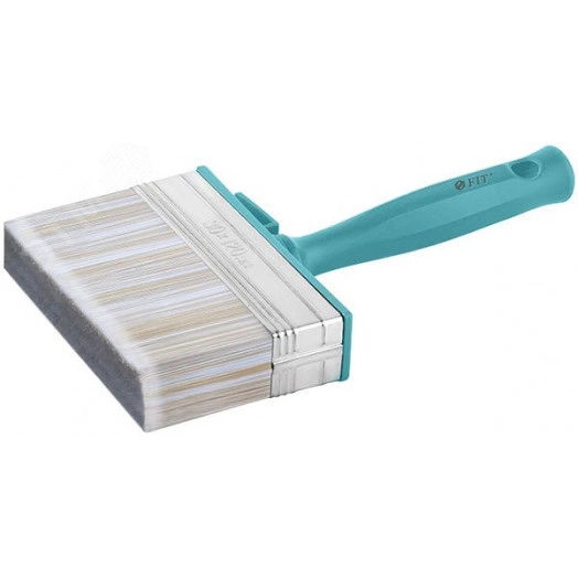 Макловица, искусственная светлая щетина, пластиковый корпус, полая ручка, ''мини'' 50 х 150 мм