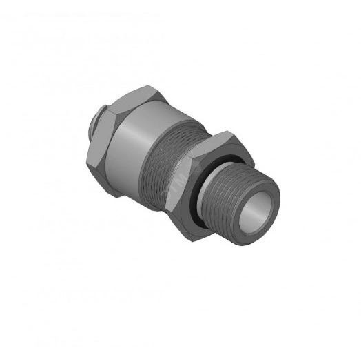 Ввод кабельный КВМ-ЕХЕ-12-М с резьбой М20х1,5 мм для прокладки кабеля в металлорукаве РЗ-ЦП-12
