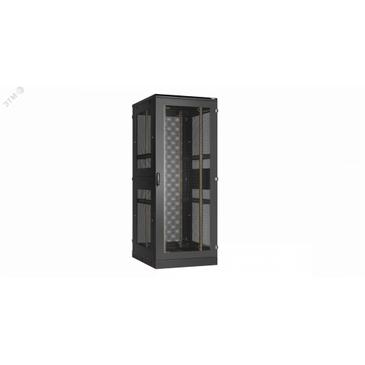 Шкаф напольный 19д 47U Ш800хВ2280хГ1000мм в разобранном виде черный